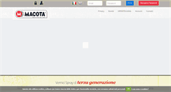 Desktop Screenshot of macota.it